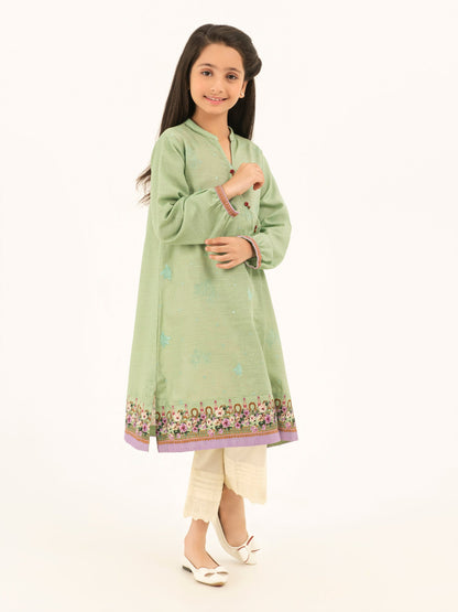 Khaddar Shirt-Embroidered (Pret)
