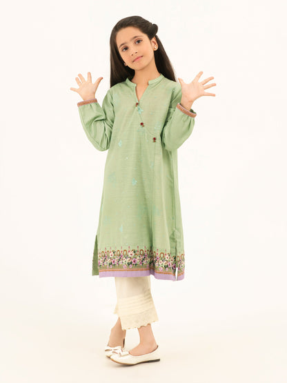 Khaddar Shirt-Embroidered (Pret)