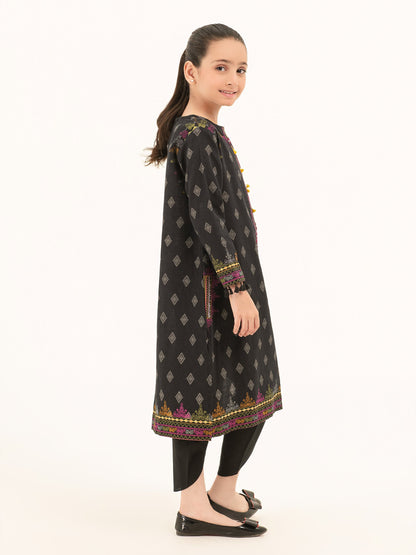 Khaddar Shirt-Embellished (Pret)