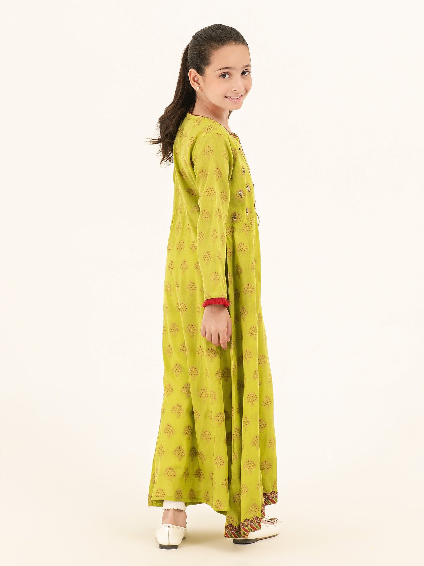 Jacquard Shirt-Embroidered (Pret)