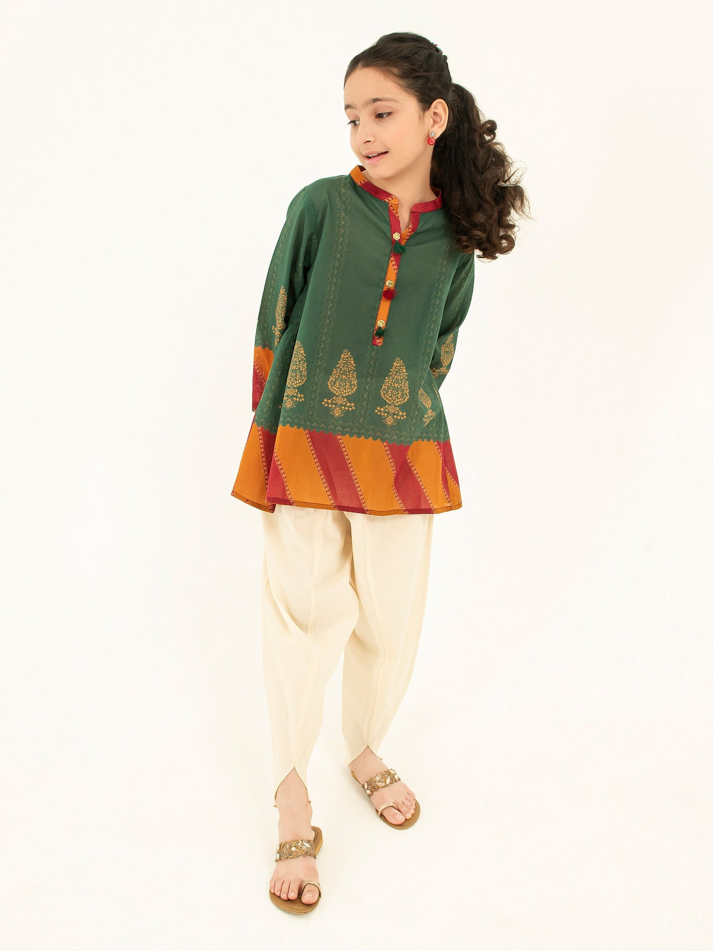 Lawn Shirt-Printed (Pret)