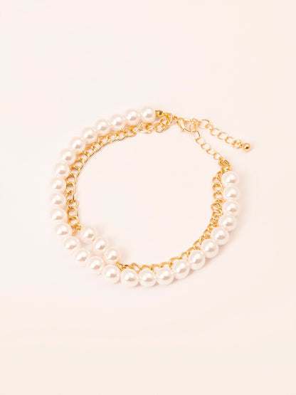 Pearl Layered Anklet