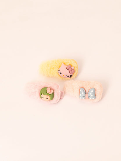 Multi-Colored Hair Clips