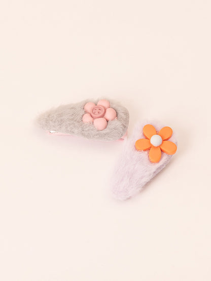 Multi-Colored Hair Clips