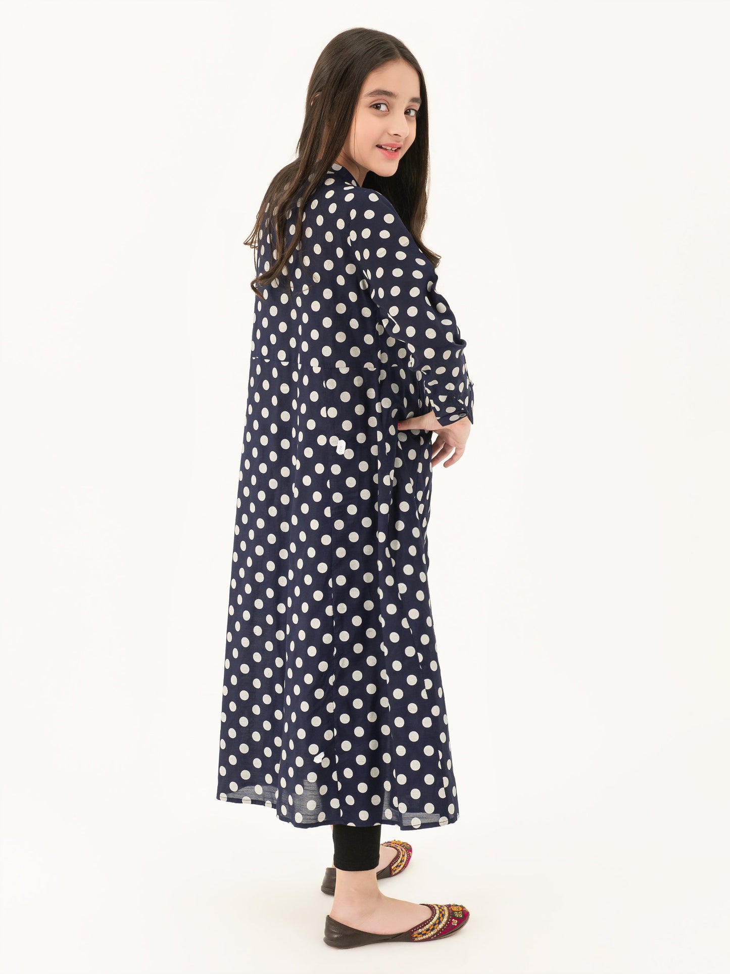 Embroidered Silk Dress