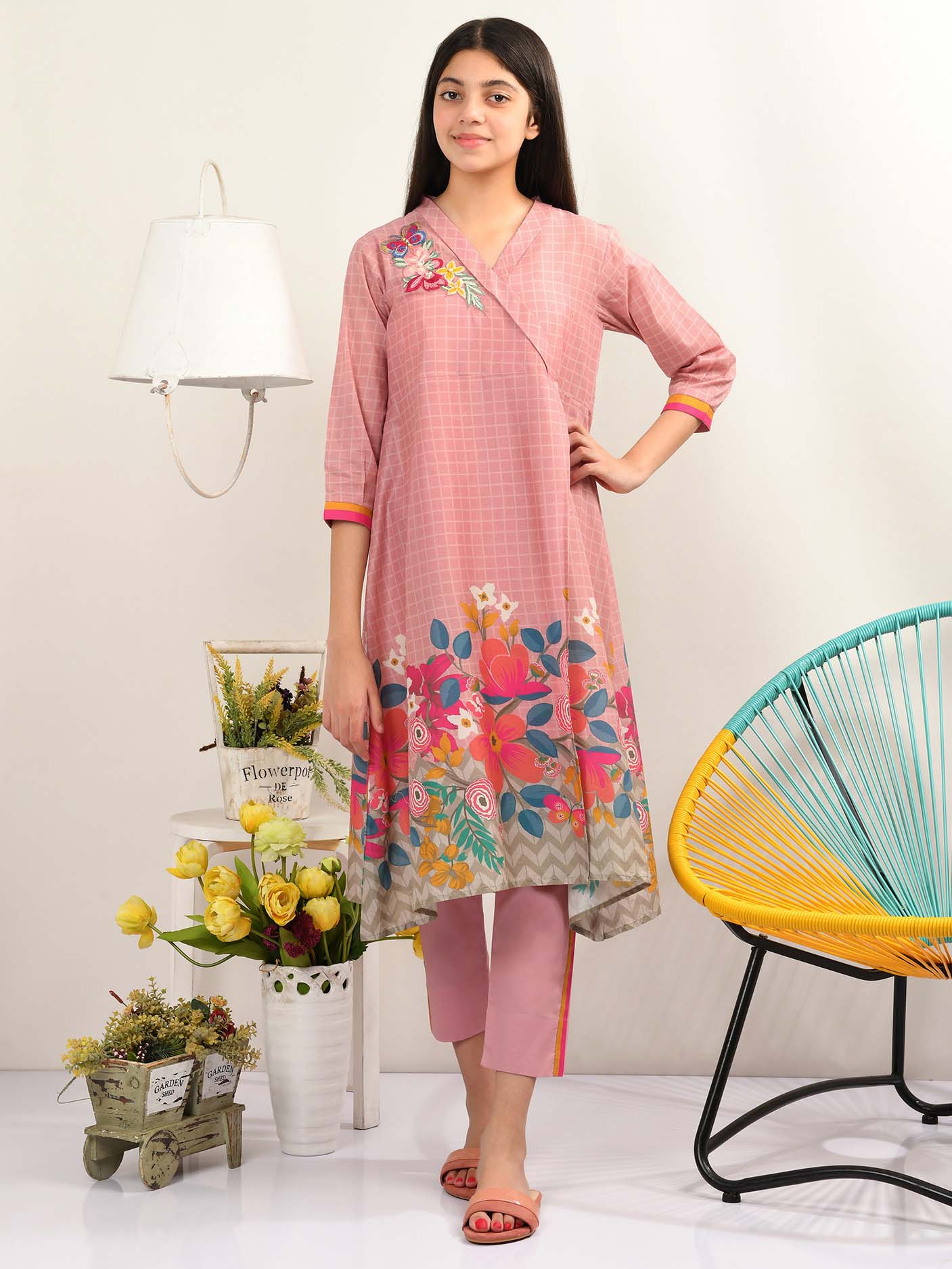 Embroidered Lawn Suit