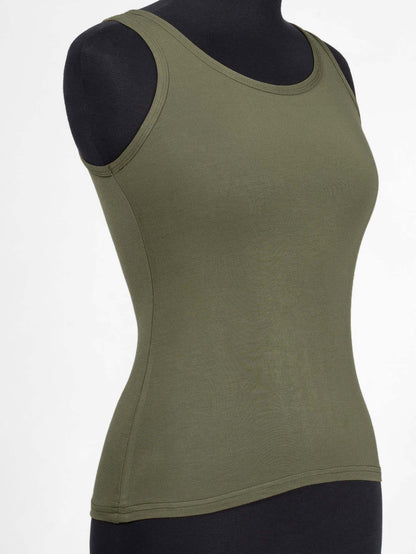 Army Green Tank Top