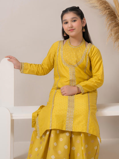 2 Piece Lawn Suit-Embroidered