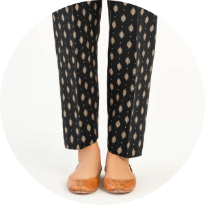 limelight-Printed Trousers