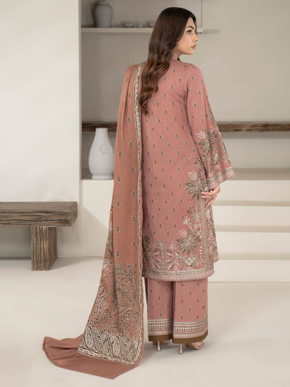 3 Piece Khaddar Suit-Printed (Unstitched)